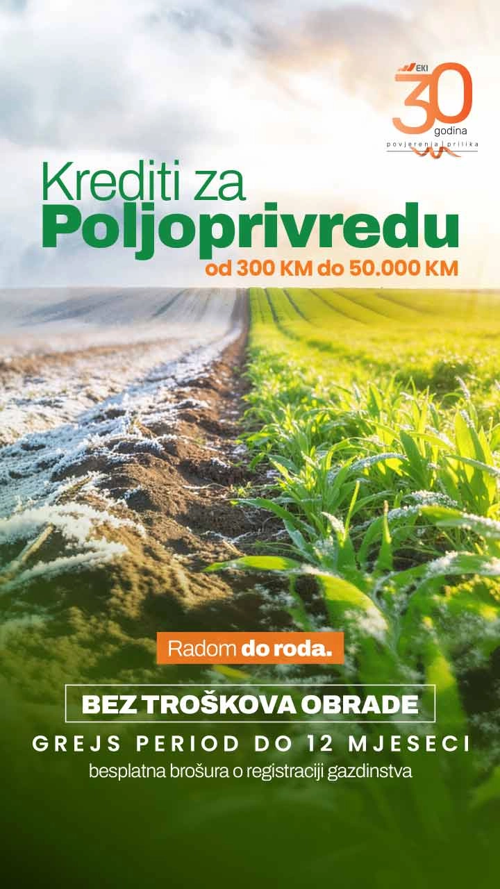 EKI krediti za poljoprivredu